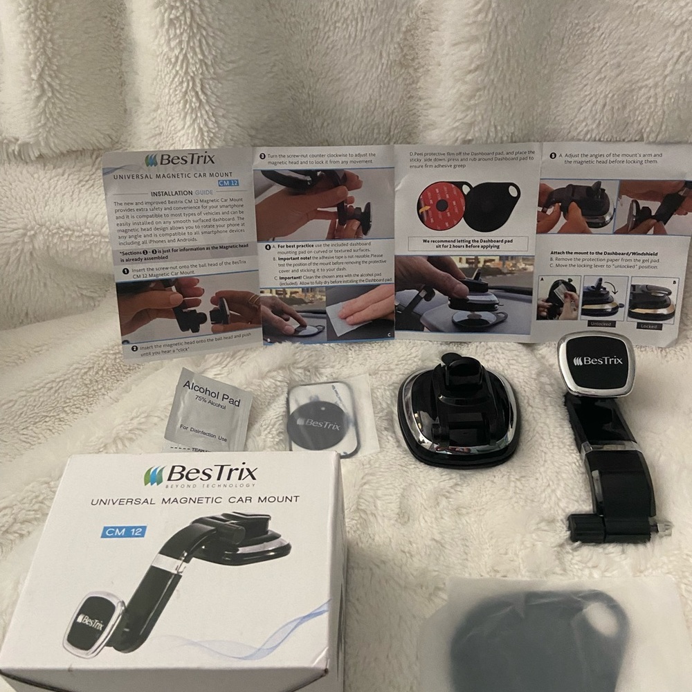 BestTrix Universal Smartphone Magnetic Car Mount. NWT. New in Box